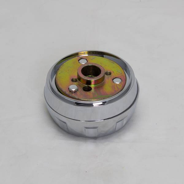 ATM - ATM - ATM-CB4 - CENTRO DE VOLANTE ATM CROMADO PARA PETERBILT 1998-2005 Y KENWORTH 2001-2002