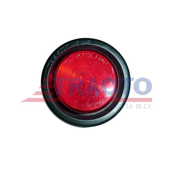 GENERICA - GENERICA-PPN1446-PLAFON ROJO REDONDO 2" CON GROMET