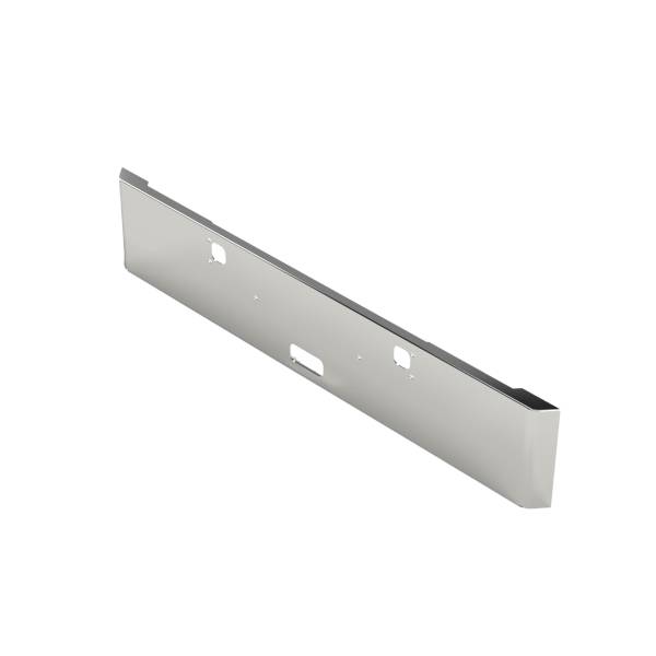 EXFLEX - EXFLEX - CB14021096 - DEFENSA FRONTAL HAND FORMED PELDAÑO KENWORTH W900B 1982-2010 / W900L 1990-2021 18" CROMADO