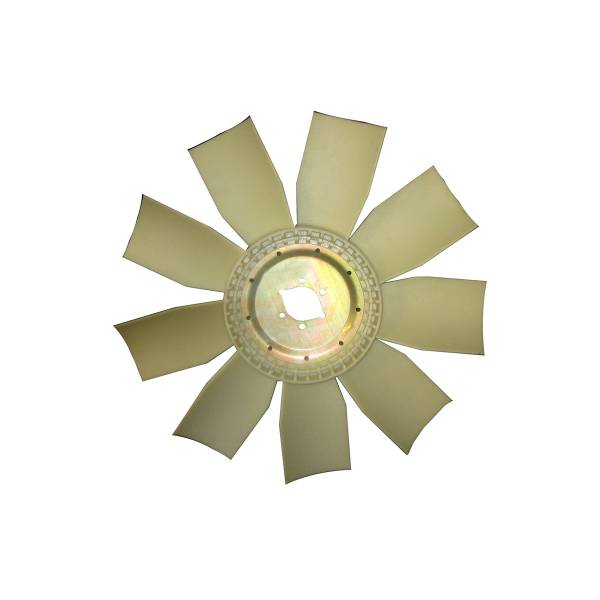 GENERICA - GENERICA-MZ-28-VENTILADOR NYLON 8 ASPAS LADO PASAJERO 28" CENTRO OVALADO 2.5" APLICACION MERCEDES