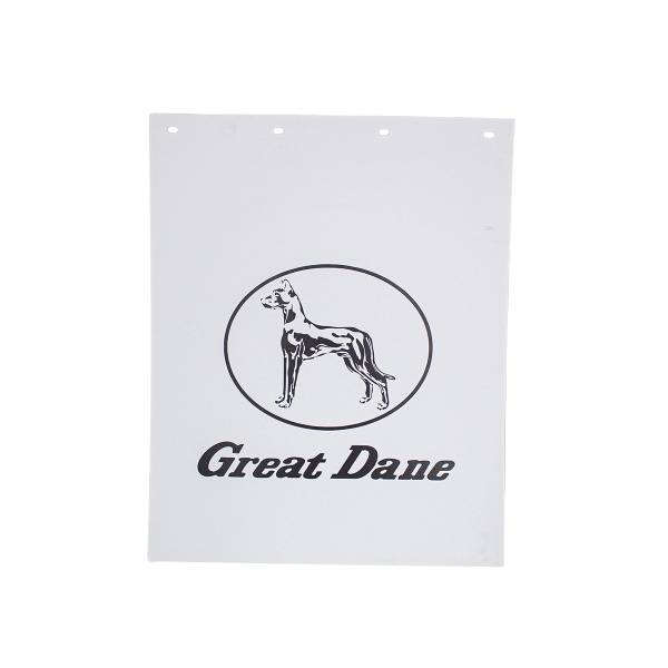 GENERICA - GENERICA-LBI0505-1GD-LODERA LISA BLANCA 24" X 30" GREAT DANE 1 TINTA NEGRA PAR