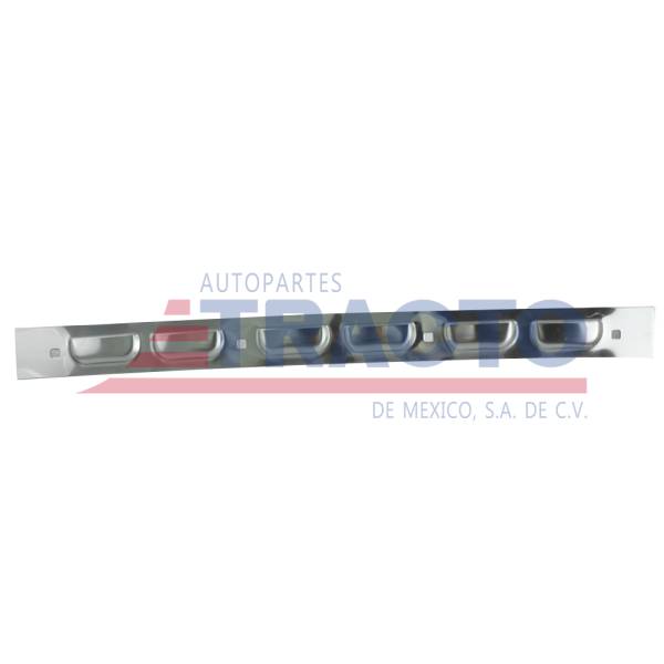 GENERICA - GENERICA-LAN0400-CONTRAPESO DE LODERA SUPERIOR CON ESCAMAS ACERO INOXIDABLE PAR