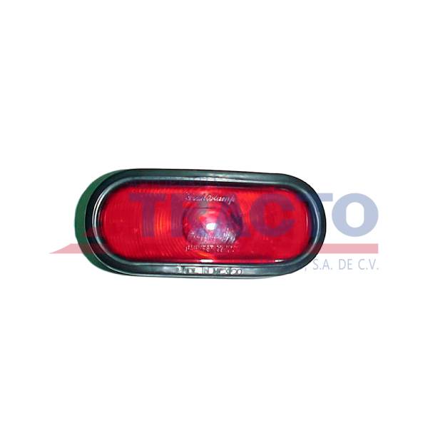 GENERICA - GENERICA-PPN1466-PLAFON ROJO OVALADO