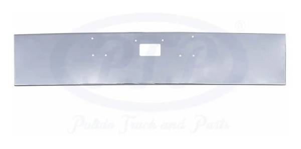 ATM - ATM - PET1810OV - DEFENSA ATM PETERBILT 379 18" X 3/16" BOXEND CON VENTANA PARA 10 PLAFONES OVALADOS ACERO CROMADO