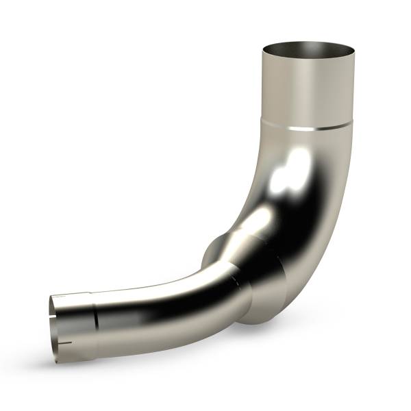 EXFLEX - EXFLEX - ECK47648050-R - CODO CROMADO 8" KENWORTH T800/T600 1982 LADO PASAJERO