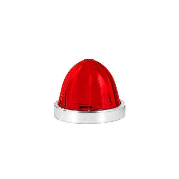 GRAND GENERAL - GRAND GENERAL - 81942GG - PLAFON GRAND GENERAL WATERMELON 18 LEDS ROJO 12V CON BISEL DE ACERO INOXIDABLE
