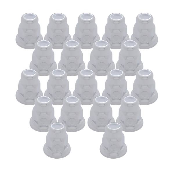 UNITED PACIFIC - UNITED PACIFIC - 10032-20 - COPA DE TUERCA UNITED PACIFIC UNIMOUNT X 2" TORRE CON FALDON PRESION PAQUETE 20 ACERO CROMADO