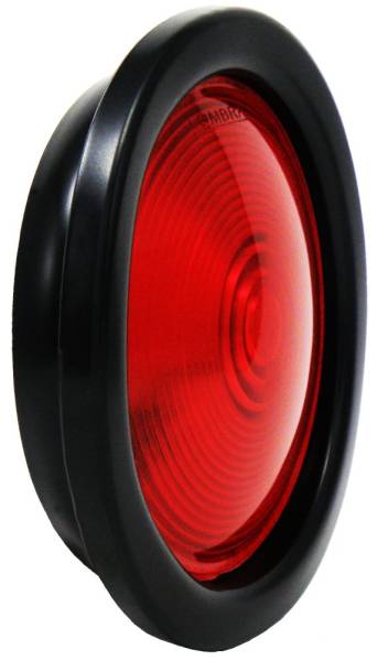 GENERICA - GENERICA-654-R-PLAFON ROJO REDONDO 4" CON GROMET Y CONECTOR