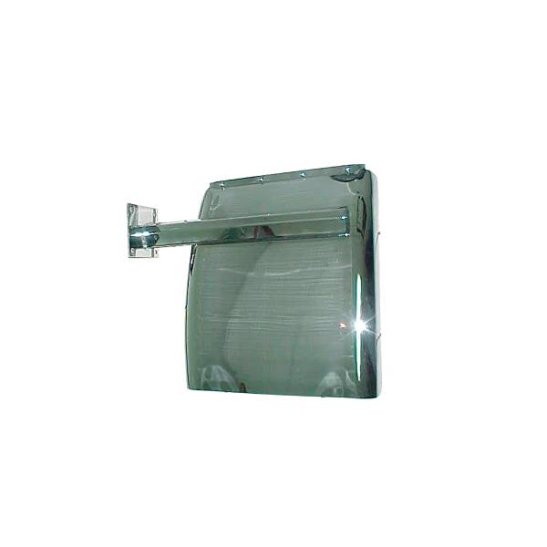 GENERICA - GENERICA-LZN0540-ZOQUETERA TIPO AMERICANO 24" X 29" CON PLACA DE 4 TORNILLOS CROMADO