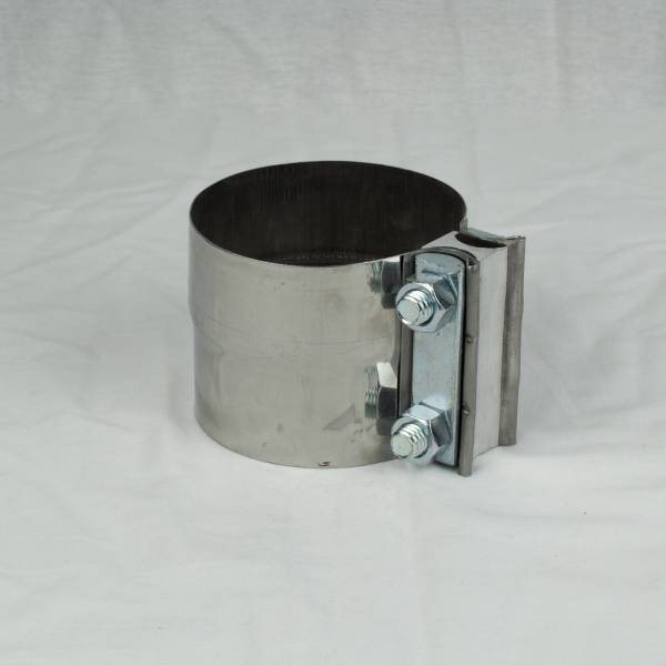EXFLEX - EXFLEX - EAN1407 - ABRAZADERA DE CINCHO 3 1/2" PREFORMADA CON SEPARADOR ACERO INOXIDABLE