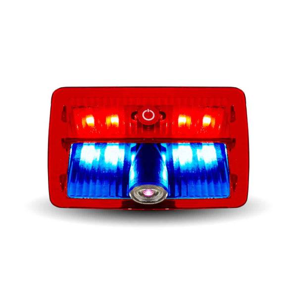 TRUX - TRUX - TLED-PL17P - PROYECTOR TRUX DE PUERTA INTERIOR KENWORTH DE 6 COLORES CON IMAGEN DE BANDERA MEXICANA PASAJERO