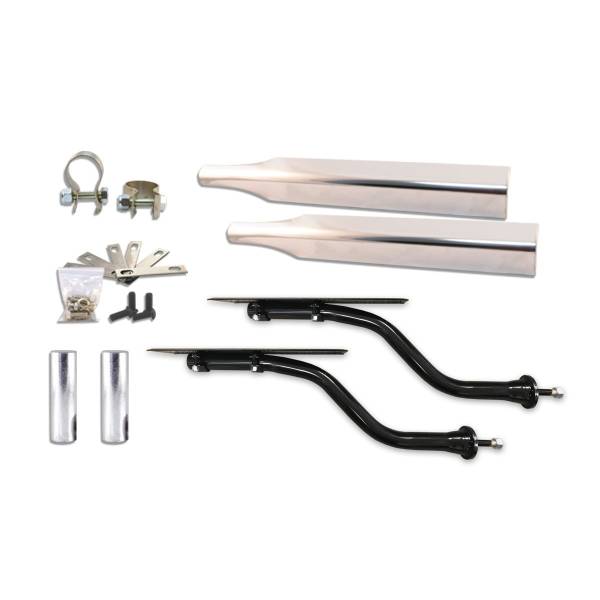 TRUX - TRUX - TFEN-HKITN2 - KIT DE INSTALACION TRUX PARA SALPICADERA SOPORTES INFERIORES GIRATORIOS ACERO INOXIDABLE