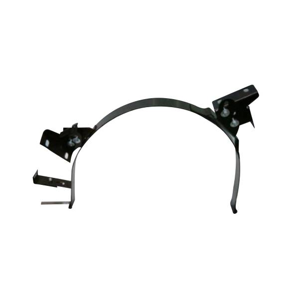 ALTTEC - ALTTEC - TCN0277 - CINCHO PARA TANQUE DIESEL FREIGHTLINER CASCADIA 25" DIAMETRO CON BASE PARA FALDON DELANTERO PINTADO