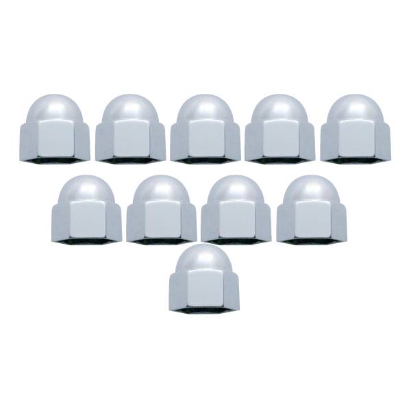 UNITED PACIFIC - UNITED PACIFIC - 10020-10 - COPA DE TUERCA UNITED PACIFIC ENTRADA 3/4" X 15/16" ALTO HEXAGONAL PUNTA REDONDA PAQUETE 10 CROMADO