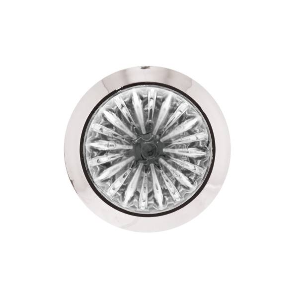 UNITED PACIFIC - UNITED PACIFIC - 39235 - LUZ DOBLE FURY MINI SANDÍA DE 4 LED DE 3/4" CON LENTE TRANSPARENTE (LIQUIDACIÓN/MARCADOR) - LED ÁMBAR Y BLANCO
