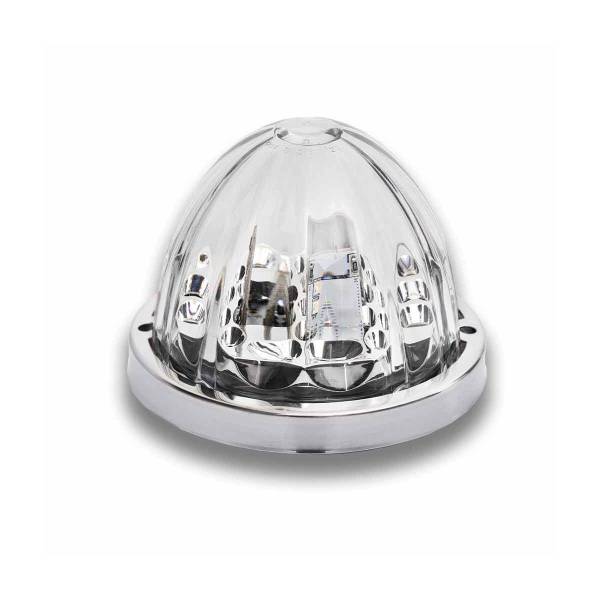 TRUX - TRUX - TLED-WTRB - PLAFON TRUX 19 LEDS ROJO/AZUL WATERMELON 3.18 X 2.56 X 3.18 12V BISEL DE PLASTICO CROMADO ESTRELLA