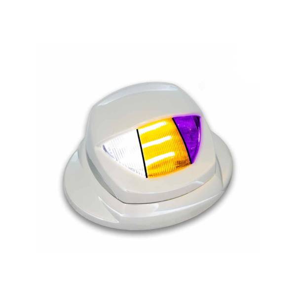 TRUX - TRUX - TLED-K10P - PLAFON TRUX MINI 27 LEDS AMBAR/BLANCO/MORADO KENWORTH 12V