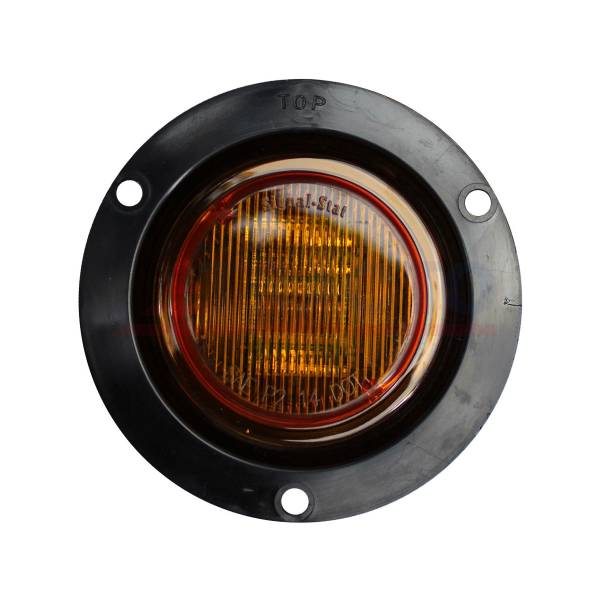 TRUCK LITE - TRUCK LITE - 1054A - PLAFON TRUCK-LITE REDONDO 2 1/2" SEÑAL 2 LEDS AMBAR STAT BRIDA