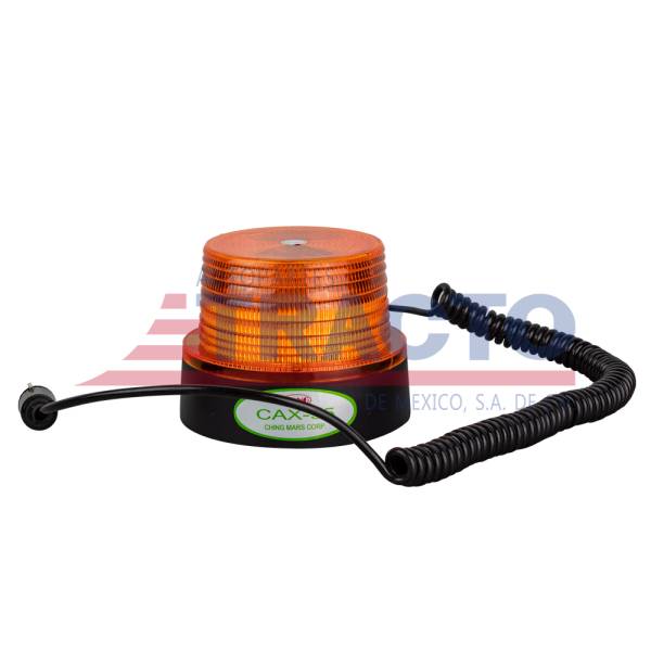 ATM - ATM - CAN1198 - TORRETA 1 LED ESTROBO AMBAR MAGNETICA CONECTOR ENCENDEDOR