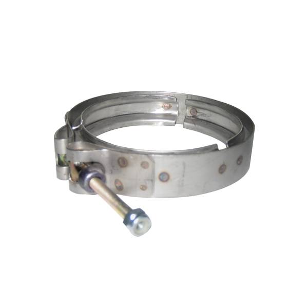 EXFLEX - EXFLEX - EAN0145 - ABRAZADERA DE TURBO DINA 4" CANAL ANCHO ACERO INOXIDABLE