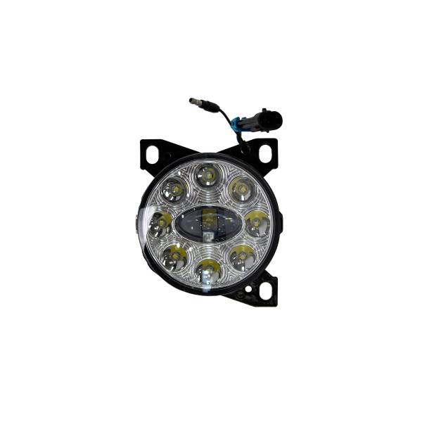 ATM - ATM - 13114101 - FARO NEBLINERO ATM KENWORTH T660 9 LEDS LADO PASAJERO CROMADA