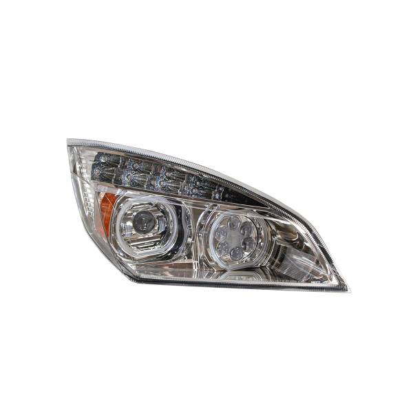 ATM - ATM - 20299101 - FANAL ATM FREIGHTLINER CASCADIA EVOLUTION CROMADA LEDS LADO PASAJERO