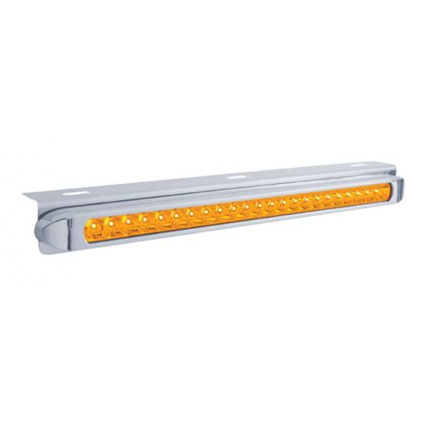 UNITED PACIFIC - UNITED PACIFIC - 37314 - BARRA DE 23 LEDS AMBAR CON SOPORTE "L"