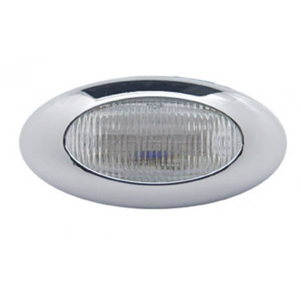 UNITED PACIFIC - UNITED PACIFIC - 38222 - PLAFON OVALADO MICA CLARA LUZ AMBAR 5 LEDS