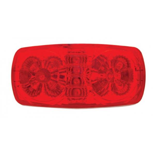 UNITED PACIFIC - UNITED PACIFIC - 38315 - PLAFON DOBLE OPTICA 16 LEDS ROJO (38315)