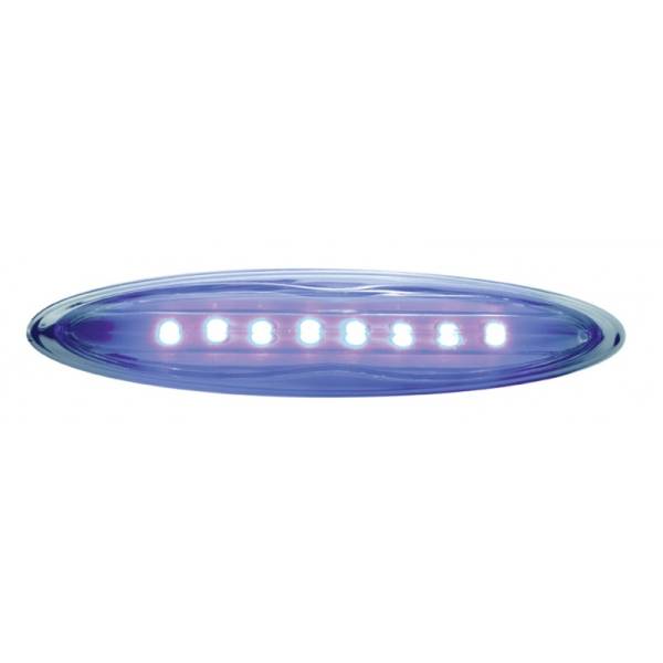 UNITED PACIFIC - UNITED PACIFIC - 39712 - PLAFON TIRA OVALO AZUL 8 LEDS