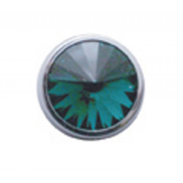 UNITED PACIFIC - UNITED PACIFIC - 43111 - DETALLE DIAMANTE VERDE 12 MM PAQUETE 6