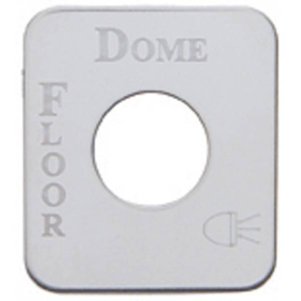 UNITED PACIFIC - UNITED PACIFIC - 48233 - PLACA EMBLEMA ACERO INOXIDABLE KENWORTH DOME FLOOR