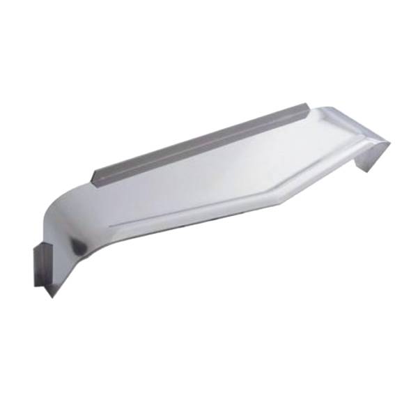 UNITED PACIFIC - UNITED PACIFIC - 10473 - VISERA DE ACERO INOXIDABLE PARA FARO RECTANGULAR DE 5" X 7", ESTILO DE LABIO ACANALADO