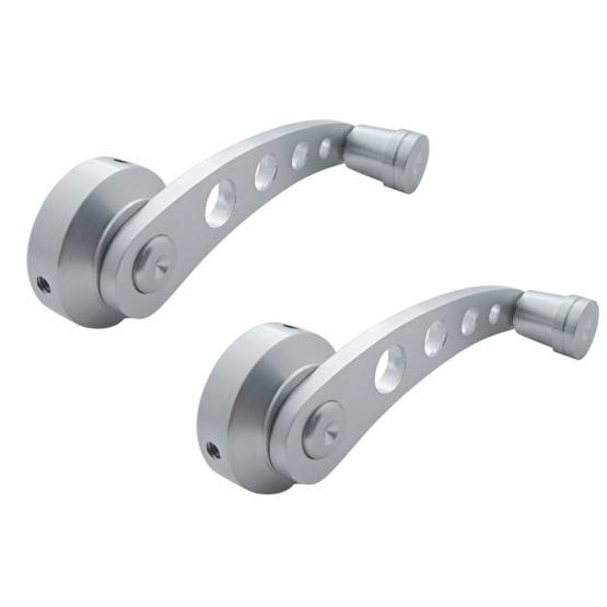 UNITED PACIFIC - UNITED PACIFIC - 24009 - KIT DE MANIJA DE VENTANA DE ALUMINIO BILLET (PAQUETE DE 2)