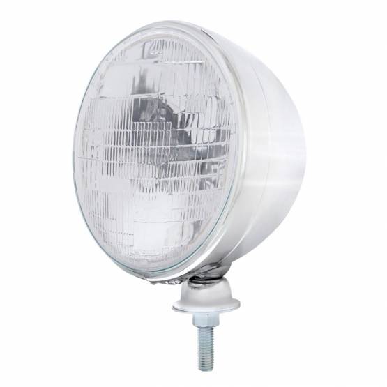 UNITED PACIFIC - UNITED PACIFIC - 30353 - FARO DELANTERO ESTILO DIETZ CROMADO DE 7" BOMBILLA H6014/H6024