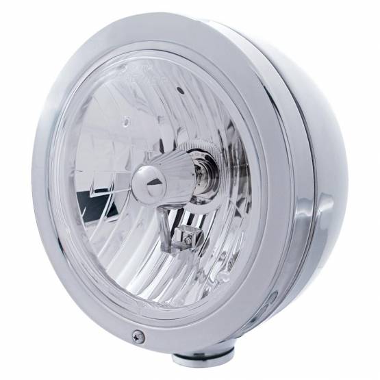 UNITED PACIFIC - UNITED PACIFIC - 30426 - BOMBILLA H4 DE CRISTAL PARA FARO CLÁSICO "BULLET" DE ACERO INOXIDABLE