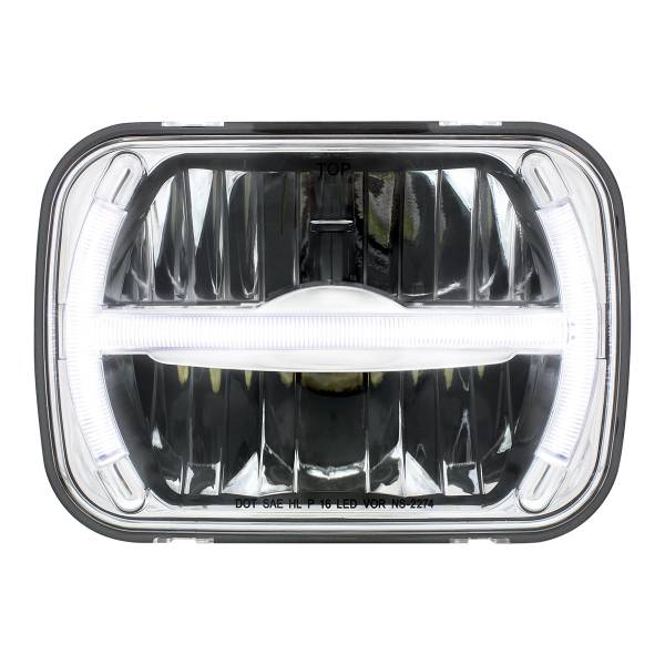 UNITED PACIFIC - UNITED PACIFIC - 31120 - ULTRALIT - LUZ RECTANGULAR DE 7 LED DE 5" X 7" CON BARRA DE LUZ LED