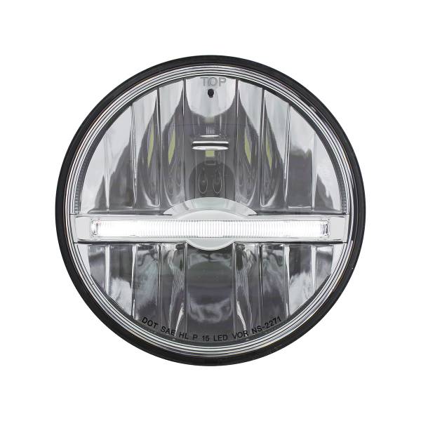 UNITED PACIFIC - UNITED PACIFIC - 31267 - ULTRALIT - FARO DELANTERO LED DE 9 LED DE 5-3/4" CON BARRA DE LUZ DE POSICIÓN LED BLANCA