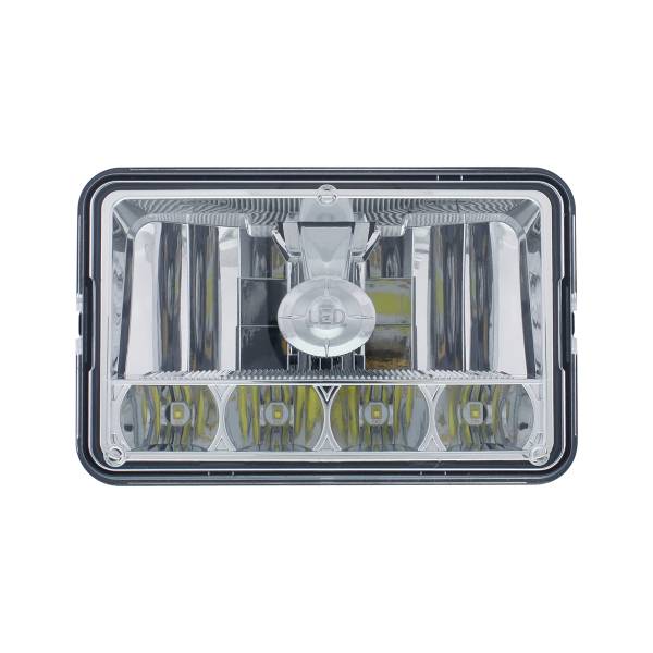 UNITED PACIFIC - UNITED PACIFIC - 31365 - ULTRALIT - FARO DE CRISTAL DE 5 LED DE 4" X 6" - LUZ ALTA Y BAJA