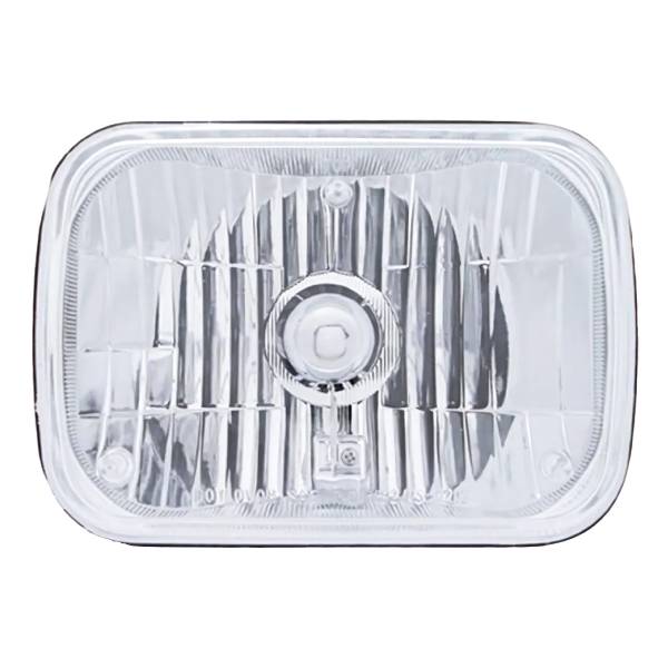 UNITED PACIFIC - UNITED PACIFIC - 31377 - FARO RECTANGULAR DE CRISTAL DE 5" X 7" - LENTE DE PLÁSTICO