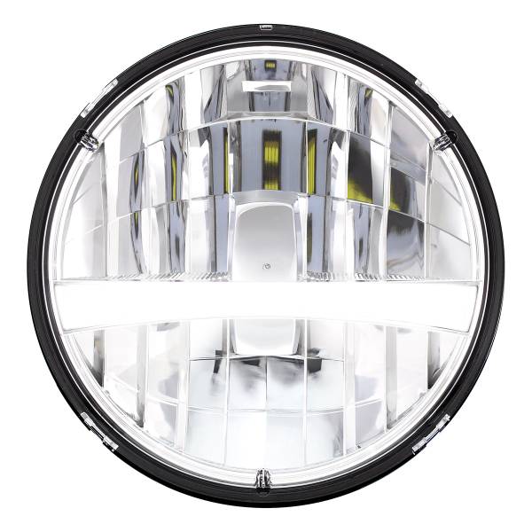 UNITED PACIFIC - UNITED PACIFIC - 31459 - ULTRALIT - FARO LED DE ALTA POTENCIA DE 7" CON BARRA DE LUCES DE POSICIÓN BLANCA