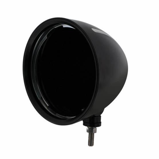 UNITED PACIFIC - UNITED PACIFIC - 31497 - CARCASA DEL FARO CON RANURA ESTILO "BILLET" NEGRO