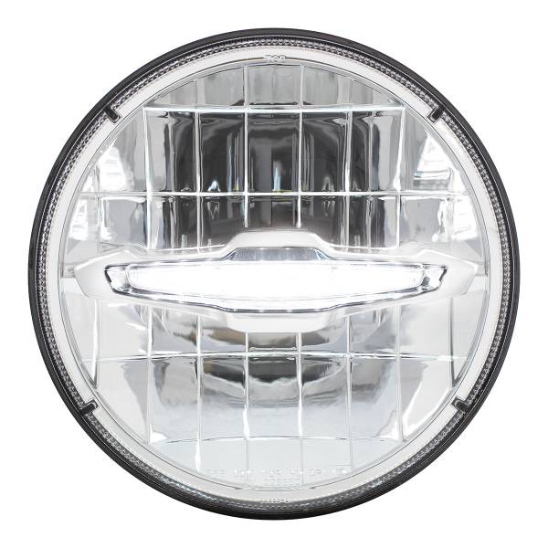 UNITED PACIFIC - UNITED PACIFIC - 31513 - ULTRALIT - FARO DELANTERO DE 7" CON 3 LED DE ALTA POTENCIA Y 10 LUZ DE POSICIÓN LED BLANCA