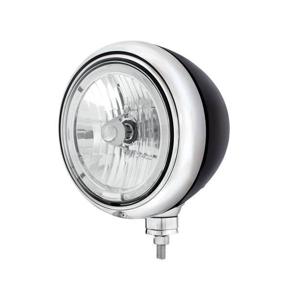 UNITED PACIFIC - UNITED PACIFIC - 32663 - FARO GUÍA NEGRO BOMBILLA 9007 CON LLANTA HALO LED BLANCO