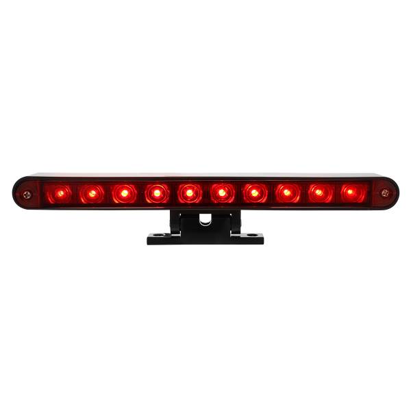 UNITED PACIFIC - UNITED PACIFIC - 33011 - TERCERA LUZ DE FRENO DE 10 LED DE DOBLE FUNCIÓN CON BASE DE PEDESTAL GIRATORIA NEGRA - LED ROJO/LENTE ROJA