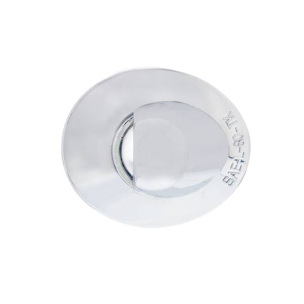 UNITED PACIFIC - UNITED PACIFIC - 34102 - LENTE DE LUZ DE MATRÍCULA CROMADA PARA FORD TRUCK 1990-2004