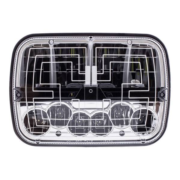 UNITED PACIFIC - UNITED PACIFIC - 34137 - ULTRALIT - FARO LED CALEFACTADO DE 5" X 7" CON LENTE Y CARCASA DE POLICARBONATO