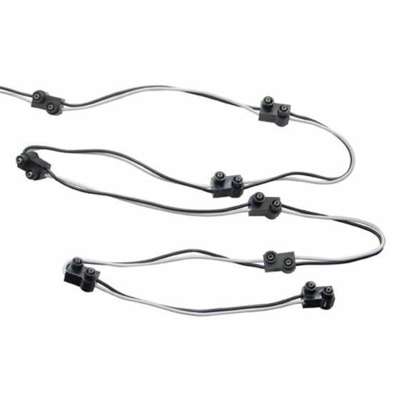 UNITED PACIFIC - UNITED PACIFIC - 34247 - MAZO DE CABLES MACHO DE 8 CLAVIJAS DE 2 PUNTAS MAZO DE CABLES DE 16 G - PLOMO DE 7" ENTRE ENCHUFES (A GRANEL)
