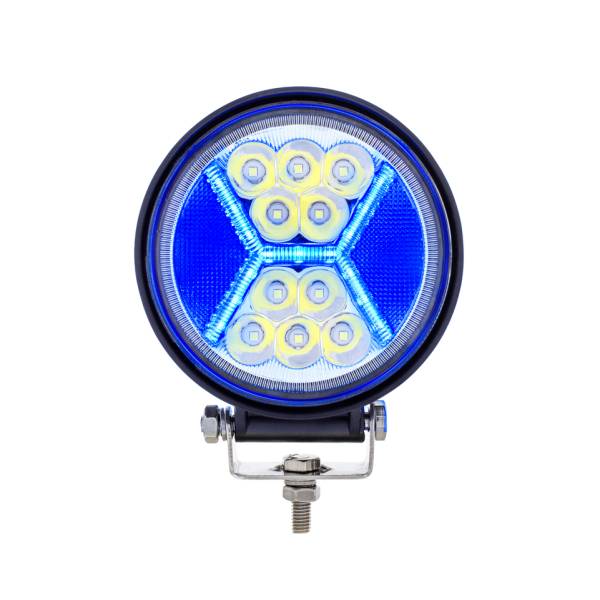 UNITED PACIFIC - UNITED PACIFIC - 36455 - LUZ DE TRABAJO LED DE ALTA POTENCIA DE 24" DE 4,5" CON GUÍA DE LUZ AZUL "X"
