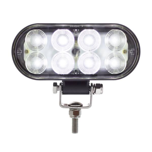 UNITED PACIFIC - UNITED PACIFIC - 36515 - LUZ DE CONDUCCIÓN/TRABAJO DE GRAN ANGULAR OVALADA DE 8 LED (VENTA AL POR MENOR)